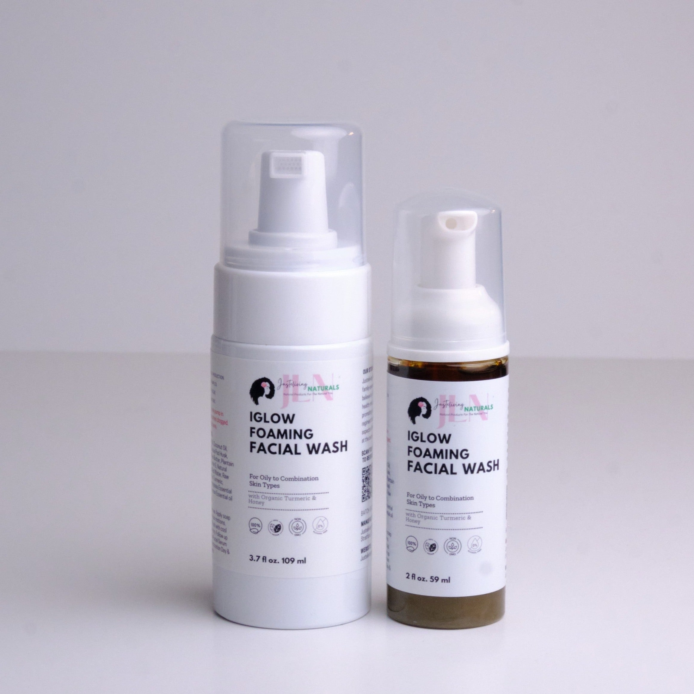 iGlow Foaming Facial Wash