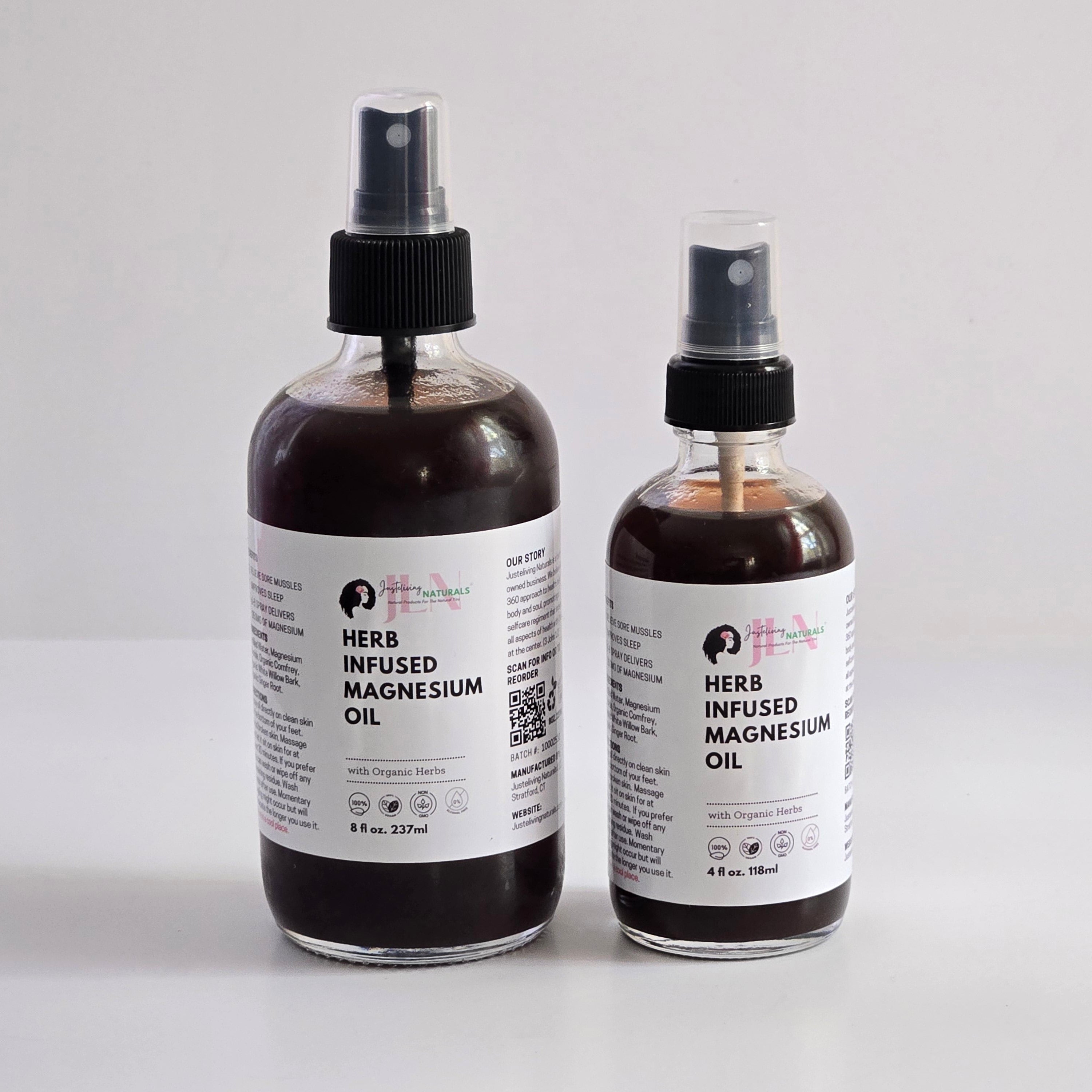 Herb Infused Magnesium Oil