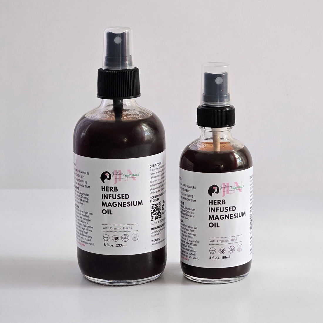 Herb Infused Magnesium Oil