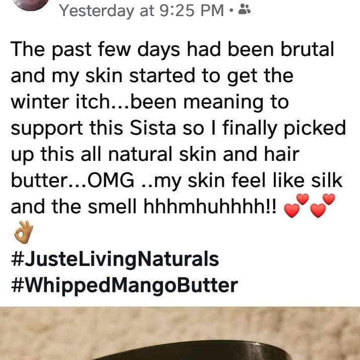 Whipped Mango Butter